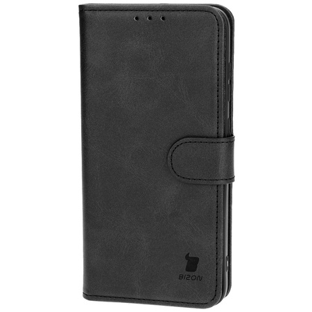 Etui z klapką Bizon Case Pocket do Galaxy S25 Plus / S24 Plus, czarne