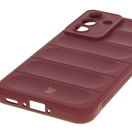 Pancerne etui Bizon Case Tur do Galaxy A36 5G / Galaxy A56 5G, burgundowe