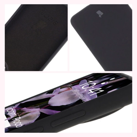 Silikonowe etui Bizon Soft Case do Xiaomi POCO F7 Ultra, czarne