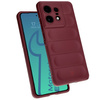 Pancerne etui Bizon Case Tur do Motorola Edge 50 Pro, ciemnofioletowe