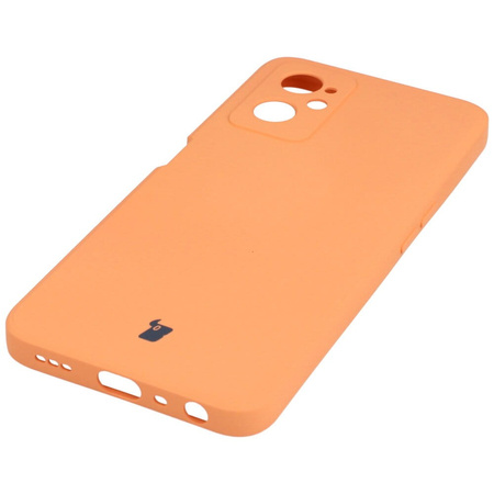 Etui Bizon Case Silicone do Realme 9i / Oppo A96, pomarańczowe