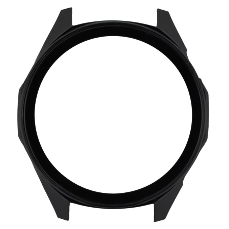 Etui ze szkłem do zegarka Bizon Case+Glass Watch do Huawei Watch GT6 46 mm, czarne