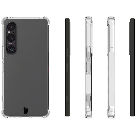 Etui Bizon Case Salpa do Xperia 1 VI,  przezroczyste