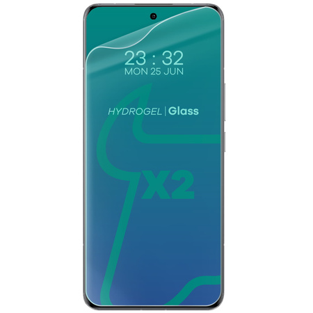 Folia hydrożelowa na ekran Bizon Glass Hydrogel Front Duo do Xiaomi 14 Ultra, 2 sztuki
