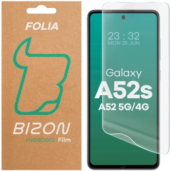Folia hydrożelowa na ekran Bizon Glass Hydrogel Front do Galaxy A52, 1 sztuka