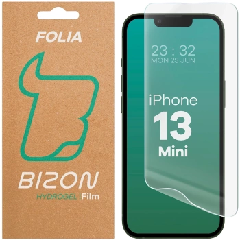Folia hydrożelowa na ekran Bizon Glass Hydrogel Front do iPhone 13 Mini, 1 sztuka
