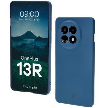 Etui Bizon Case Łupka do OnePlus 13R, niebieskie