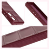 Pancerne etui Bizon Case Tur do Motorola Edge 50 Fusion, burgundowe
