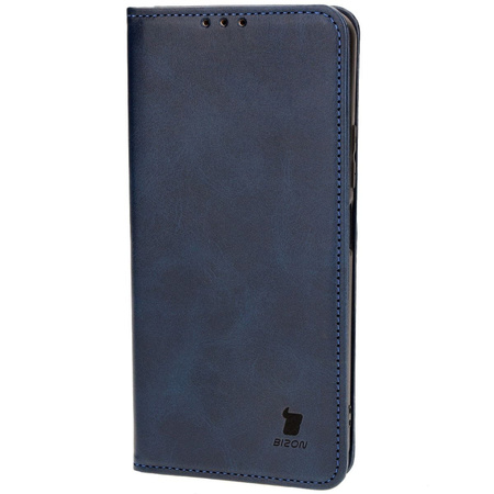 Etui z klapką Bizon Case Pocket Pro do Xiaomi Redmi 13C / Xiaomi Poco C65, granatowe