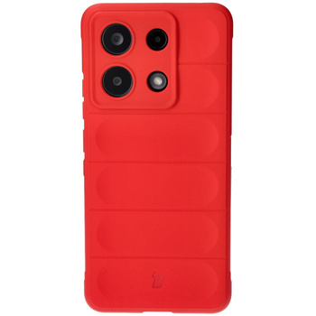 Pancerne etui Bizon Case Tur do Xiaomi Redmi Note 13 4G, czerwone