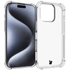 Etui + 2x szkło hartowane + szkiełko na obiektyw Bizon Case Clear Pack do iPhone 16 Pro