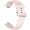 Pasek Bizon Strap Watch Silicone Pro SR do Huawei Watch Fit 4 / 4 Pro / 3, jasnoróżowy