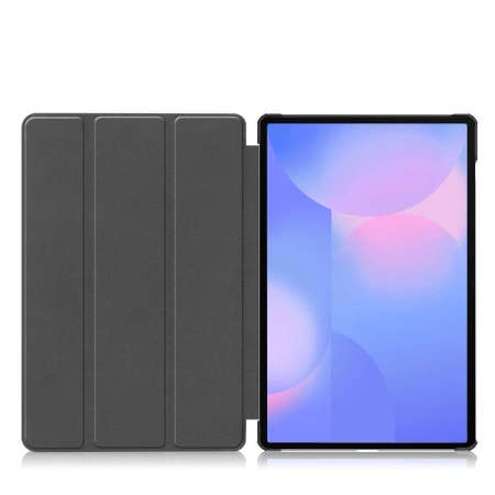 Etui z klapką Bizon Case Tab Croc do Galaxy Tab S10 FE Plus, czerwone