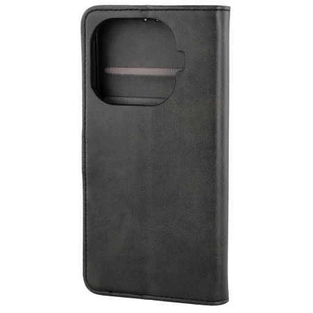 Etui z klapką Bizon Case Pocket do Xiaomi 15T Pro, czarne
