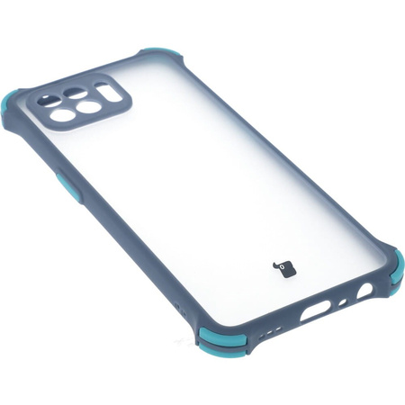 Etui Bizon Case AntiShock Hybrid do Oppo A93, F17 Pro, Reno 4 Lite, Reno 4F, lawendowe