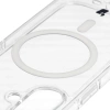 Etui z pierścieniem magnetycznym Bizon Case CrystalO do iPhone 17, przezroczyste