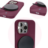 Etui silikonowe do iPhone 14 Pro Bizon Soft Case, ciemnofioletowe