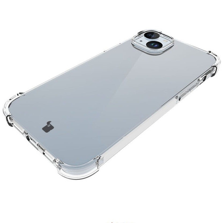 Elastyczne etui Bizon Case Salpa do iPhone 15 Plus, przezroczyste