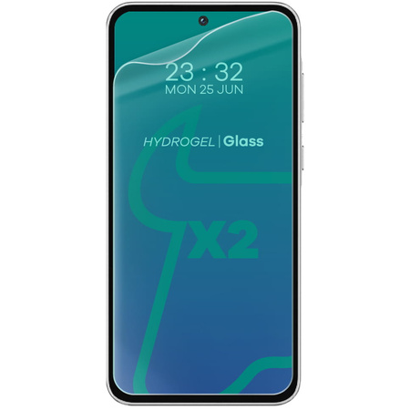 Folia hydrożelowa na ekran Bizon Glass Hydrogel Front do Galaxy A35 / A55 5G, 2 sztuki