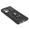 Etui Bizon Case CamShield Ring do Realme GT3, czarne