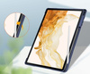 Etui Bizon Case Tab Clear Matt do Samsung Galaxy Tab S8 Plus / S7 Plus / S7 FE, granatowe