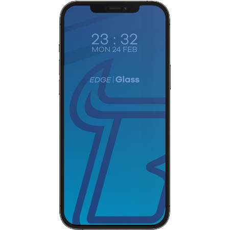 Szkło hartowane Bizon Glass Edge do iPhone 12 Pro Max, czarne