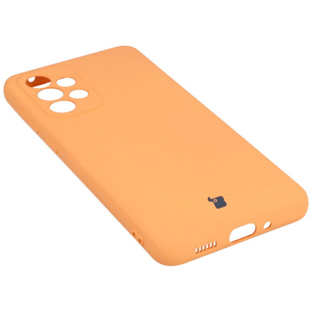 Etui Bizon Case Silicone do Galaxy A33 5G, pomarańczowe
