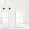 Etui Bizon Case Tab Clear Matt do Galaxy Tab A9, jasnoróżowe