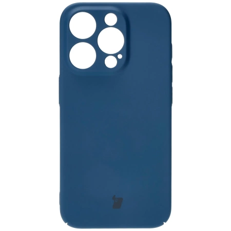 Etui Bizon Case Łupka do iPhone 15 Pro, niebieskie