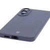 Silikonowe etui Bizon Soft Case do Galaxy S25 Edge, ciemnoniebieskie