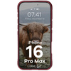 Pancerne etui Bizon Case Tur do iPhone 16 Pro Max, burgundowe