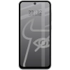 Prywatyzujące szkło hartowane Bizon Glass Edge Shadow do Galaxy M35 5G / A55 5G / A35 5G, przyciemniane z czarną ramką