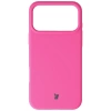 Silikonowe etui Bizon Soft Case do iPhone 17 Pro Max, fuksja