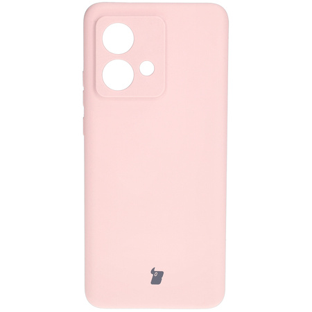 Silikonowe etui Bizon Soft Case do Motorola Edge 40 Neo, pudrowy róż