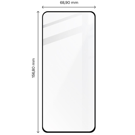2x Szkło + szybka na aparat Bizon Edge 2 Pack do Moto G13/G23 4G