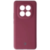 Silikonowe etui Bizon Soft Case do Xiaomi Redmi Note 14 Pro Plus 5G, ciemnofioletowe