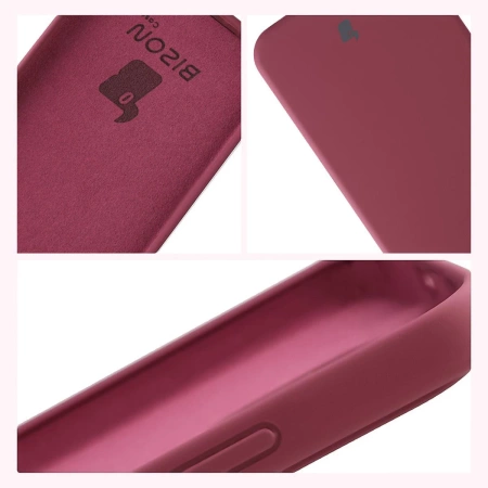 Silikonowe etui Bizon Soft Case do Honor 400, ciemnofioletowe