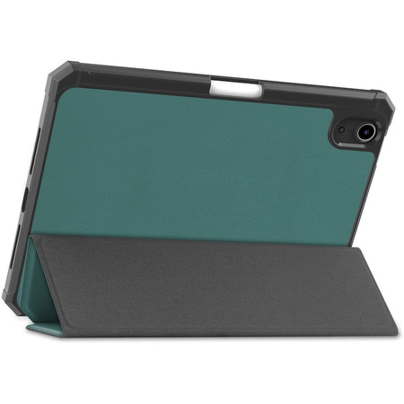 Etui Bizon Case Tab Lizard do iPad Mini 7 2024 / iPad Mini 6 2021, ciemnozielone