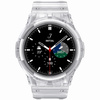 Etui z paskiem Bizon Strap + Case Watch Action do Galaxy Watch 4 / 5 44 mm, przezroczyste