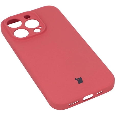 Etui Bizon Case Silicone do iPhone 14 Pro, brudny róż