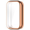 Etui z osłoną ekranu Bizon Case Watch Felipe do Xiaomi Mi Smart Band 9 Pro, różowozłote