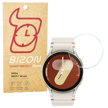 Szkło hartowane na ekran Bizon Glass Watch Clear do Galaxy Watch 7 40 mm