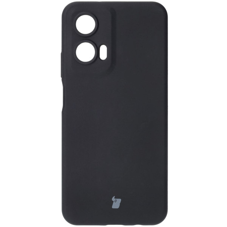 Silikonowe etui Bizon Soft Case do Motorola Moto G35 5G, czarne