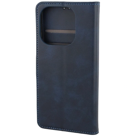 Etui z klapką Bizon Case Pocket do Xiaomi 15T, granatowe
