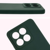 Silikonowe etui Bizon Soft Case do Xiaomi Redmi 14C 4G / Poco C75, ciemnozielone