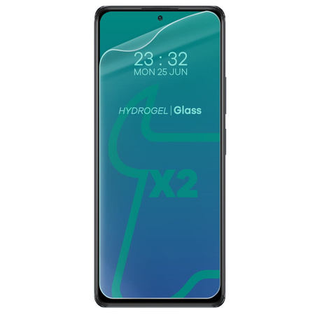 Folia hydrożelowa na ekran Bizon Glass Hydrogel Front Duo do Xiaomi Redmi Note 10 Pro, 2 sztuki