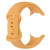 Silikonowy pasek Bizon Strap Watch Silicone S do Google Pixel Watch 3/Watch 2/Watch 1 41mm, żółty