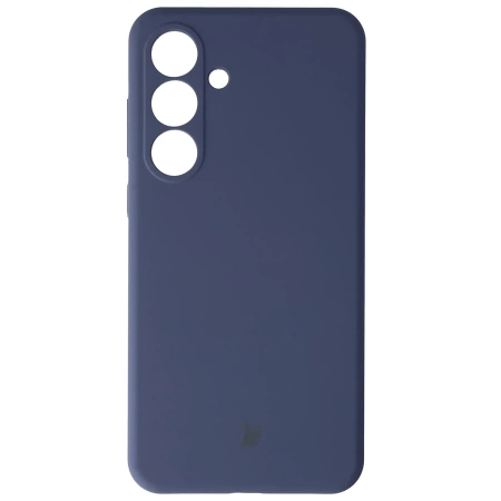 Silikonowe etui Bizon Soft Case do Galaxy S25 FE, ciemnoniebieskie