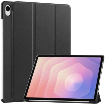 Etui z klapką Bizon Case Tab Croc do Galaxy Tab S11 Ultra, czarne