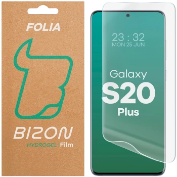 Folia hydrożelowa na ekran Bizon Glass Hydrogel Front do Galaxy S20 Plus, 1 sztuka
